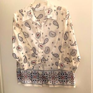 First issue A Liz Clairborne Company Blouse. Size M